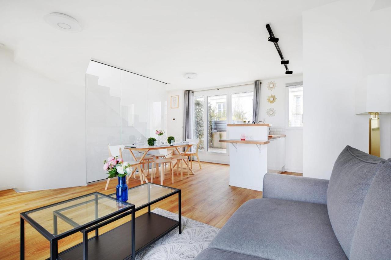 Apartament Exceptional Triplex With Terrace - Montmartre Paryż Zewnętrze zdjęcie
