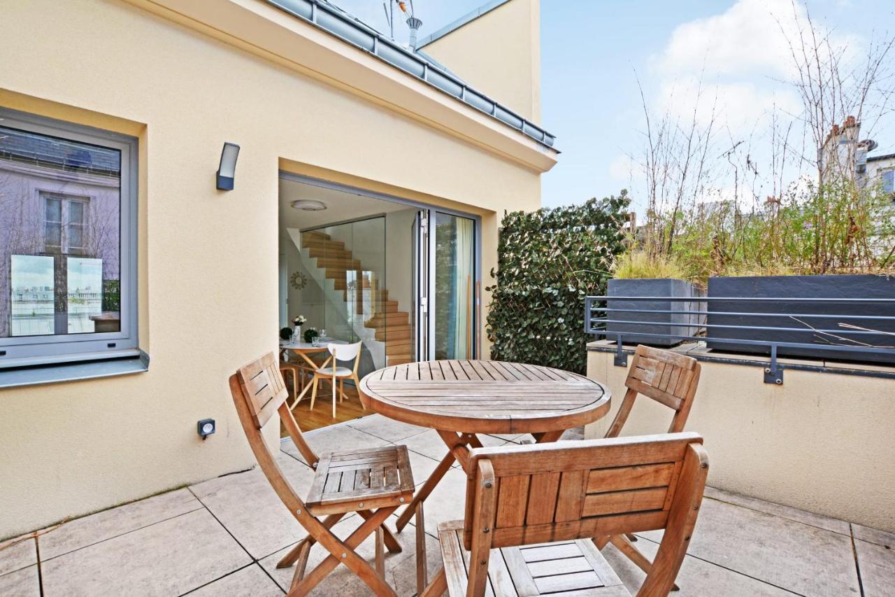 Apartament Exceptional Triplex With Terrace - Montmartre Paryż Zewnętrze zdjęcie