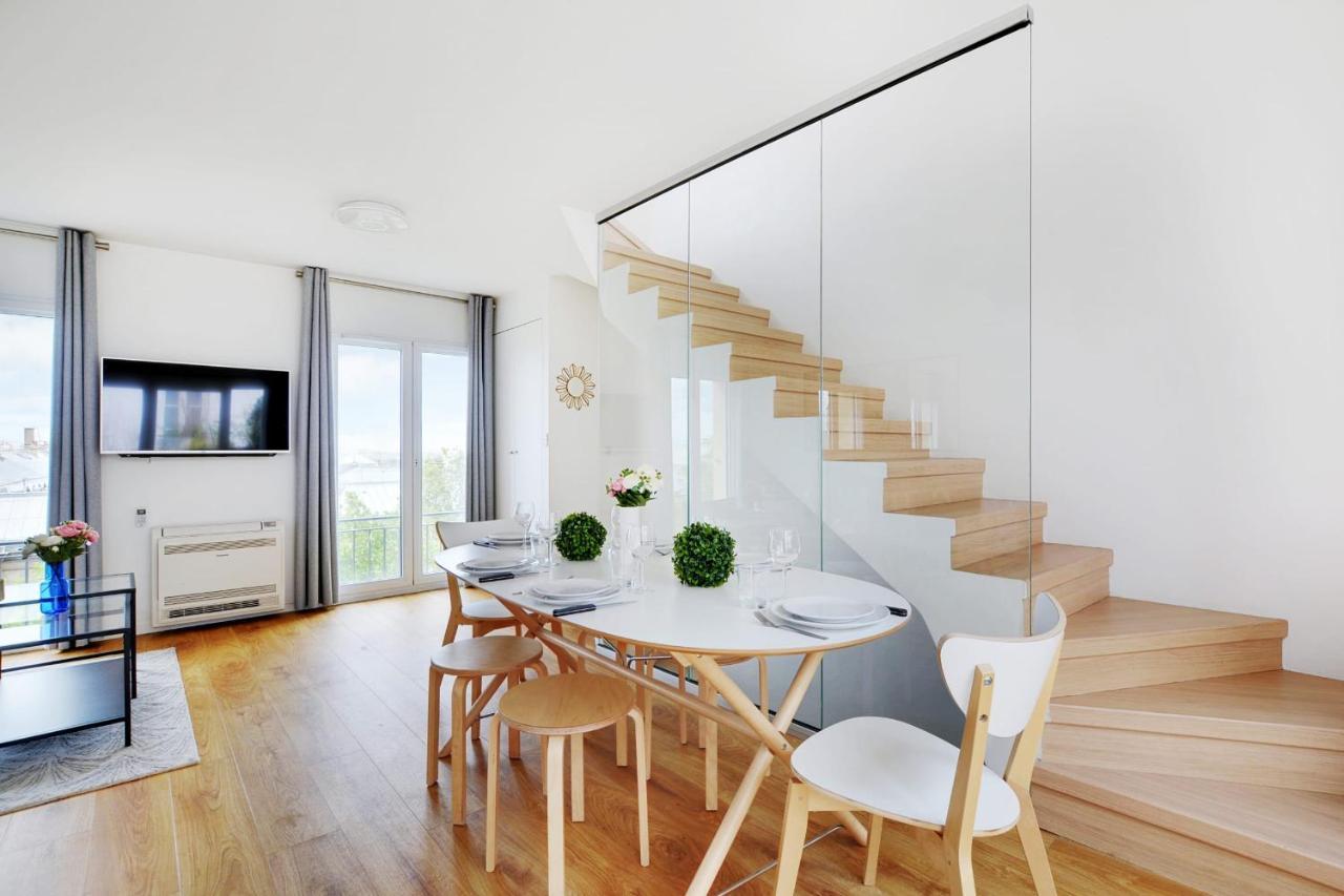 Apartament Exceptional Triplex With Terrace - Montmartre Paryż Zewnętrze zdjęcie