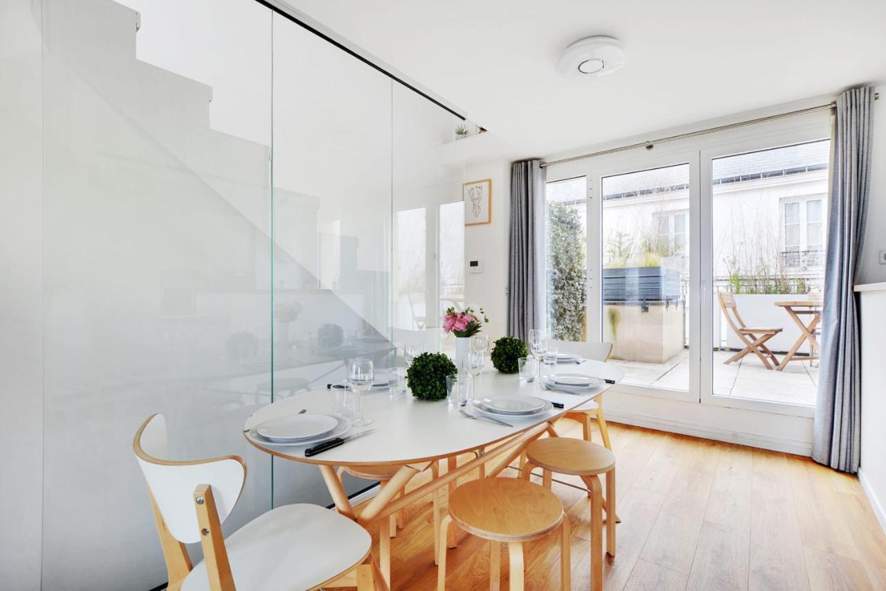 Apartament Exceptional Triplex With Terrace - Montmartre Paryż Zewnętrze zdjęcie