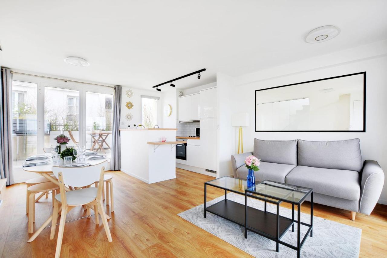 Apartament Exceptional Triplex With Terrace - Montmartre Paryż Zewnętrze zdjęcie